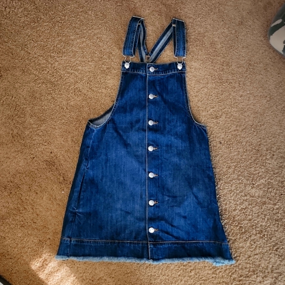 American Eagle size s demin overall dress